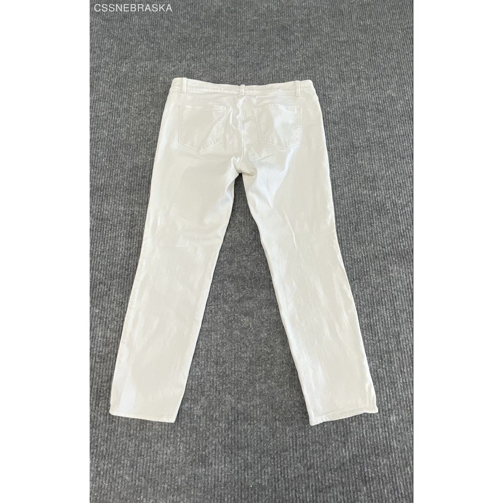 Ann Taylor Women's White Modern Fit Denim Jeans Sz 10 - Picture 9 of 9